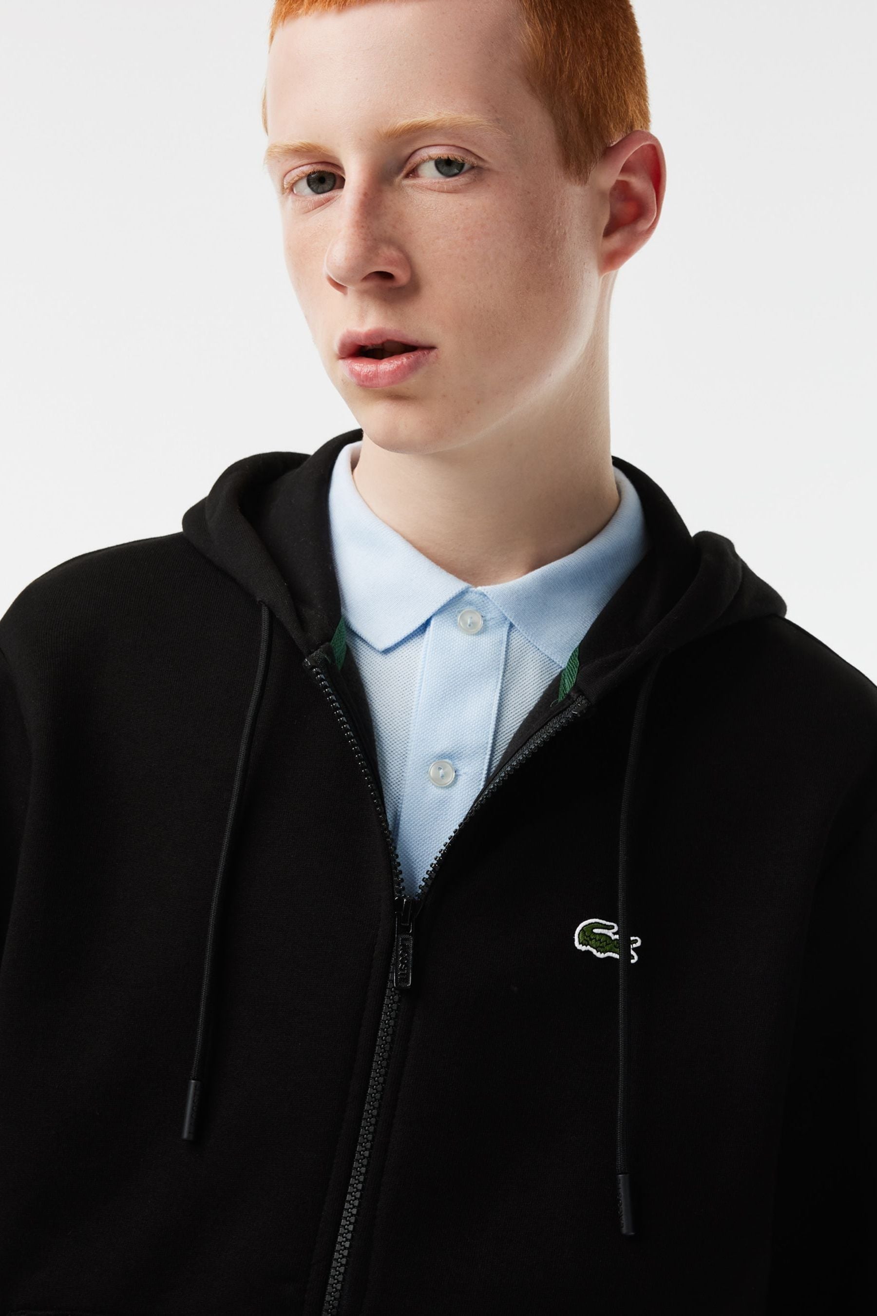 Lacoste zipped hoodie cheap