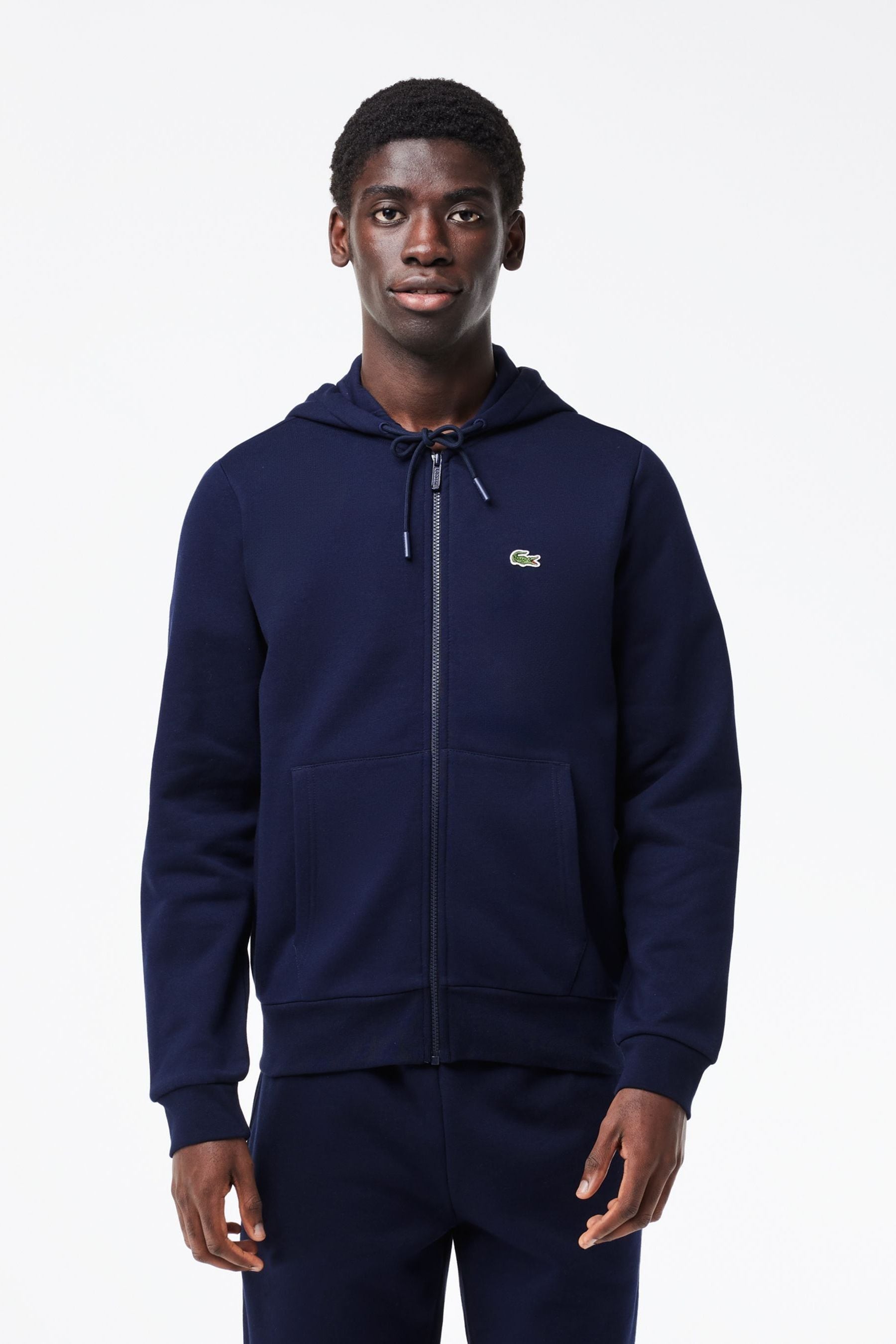 Lacoste full zip sweatshirt cheap