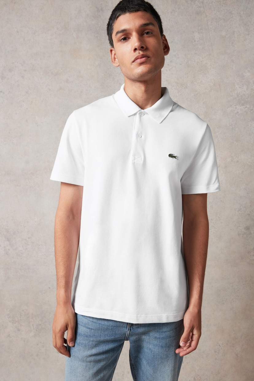 Lacoste Classic Stretch Cotton Blend Polo Shirt - Image 1 of 5