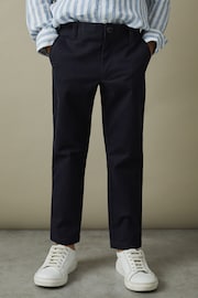 Reiss Navy Pitch Senior Slim Fit Casual Chinos - Image 3 of 5