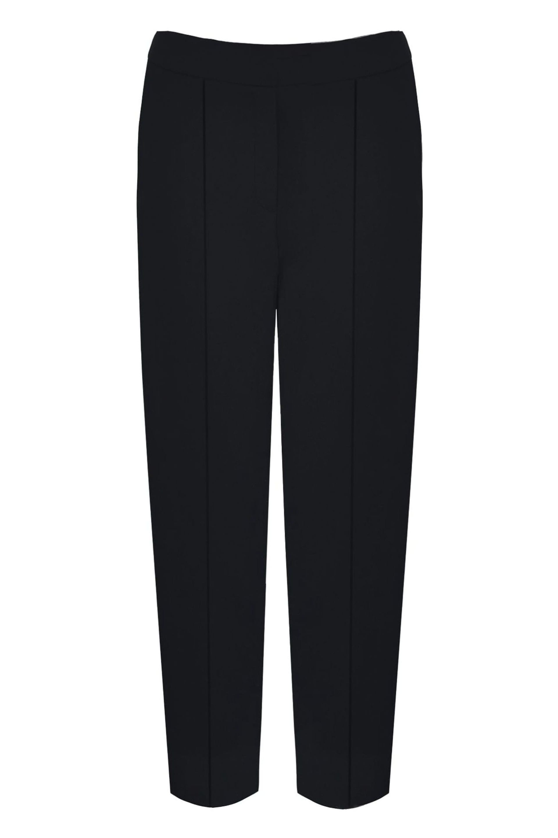 Live Unlimited Curve Stretch Tapered Regular Length Black Trousers - Image 4 of 4