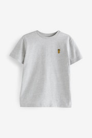 Grey Stag Embroidered Short Sleeve T-Shirt (3-16yrs) - Image 1 of 3