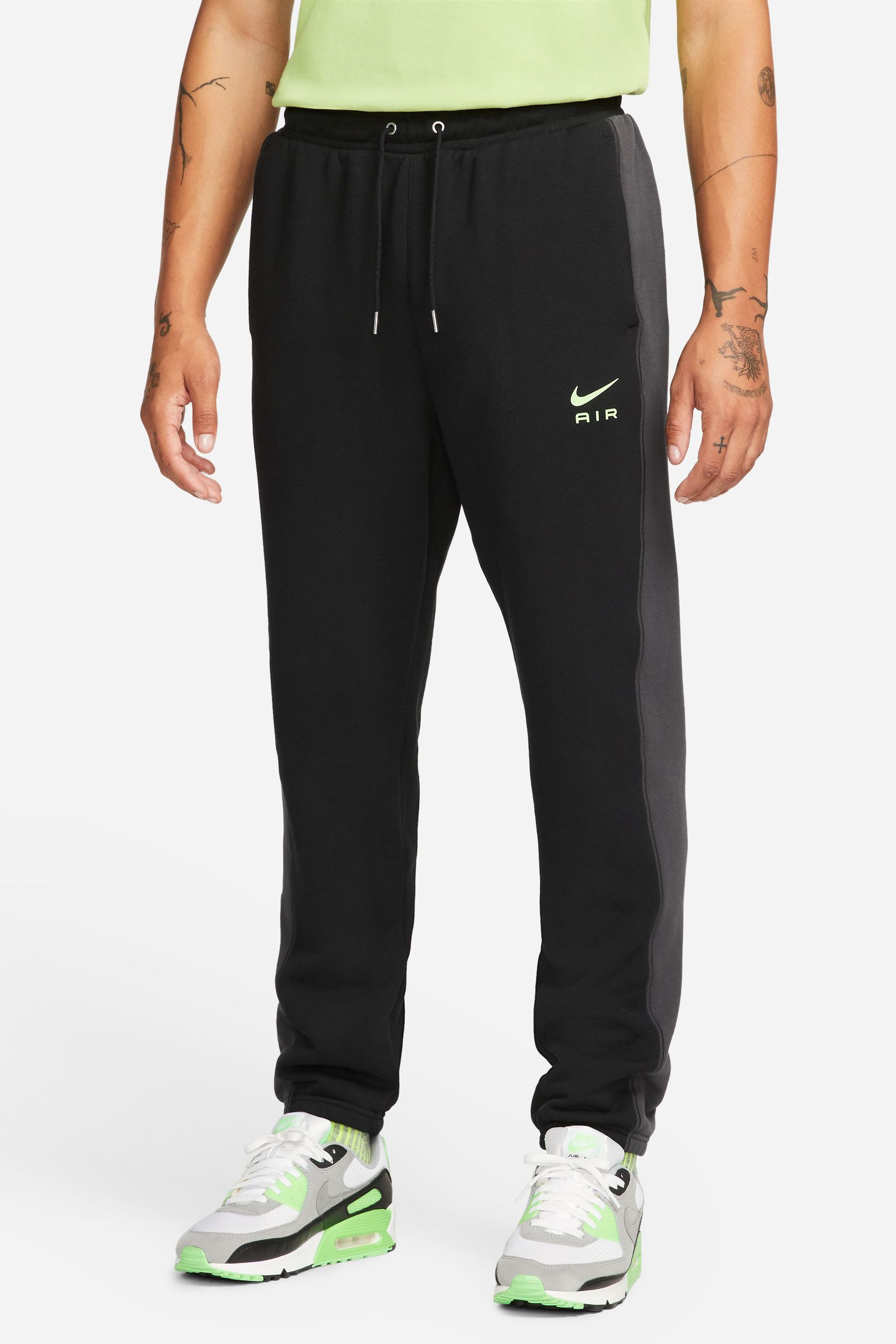 Buy Nike Air Black Grey Colourblock Joggers from Next Germany