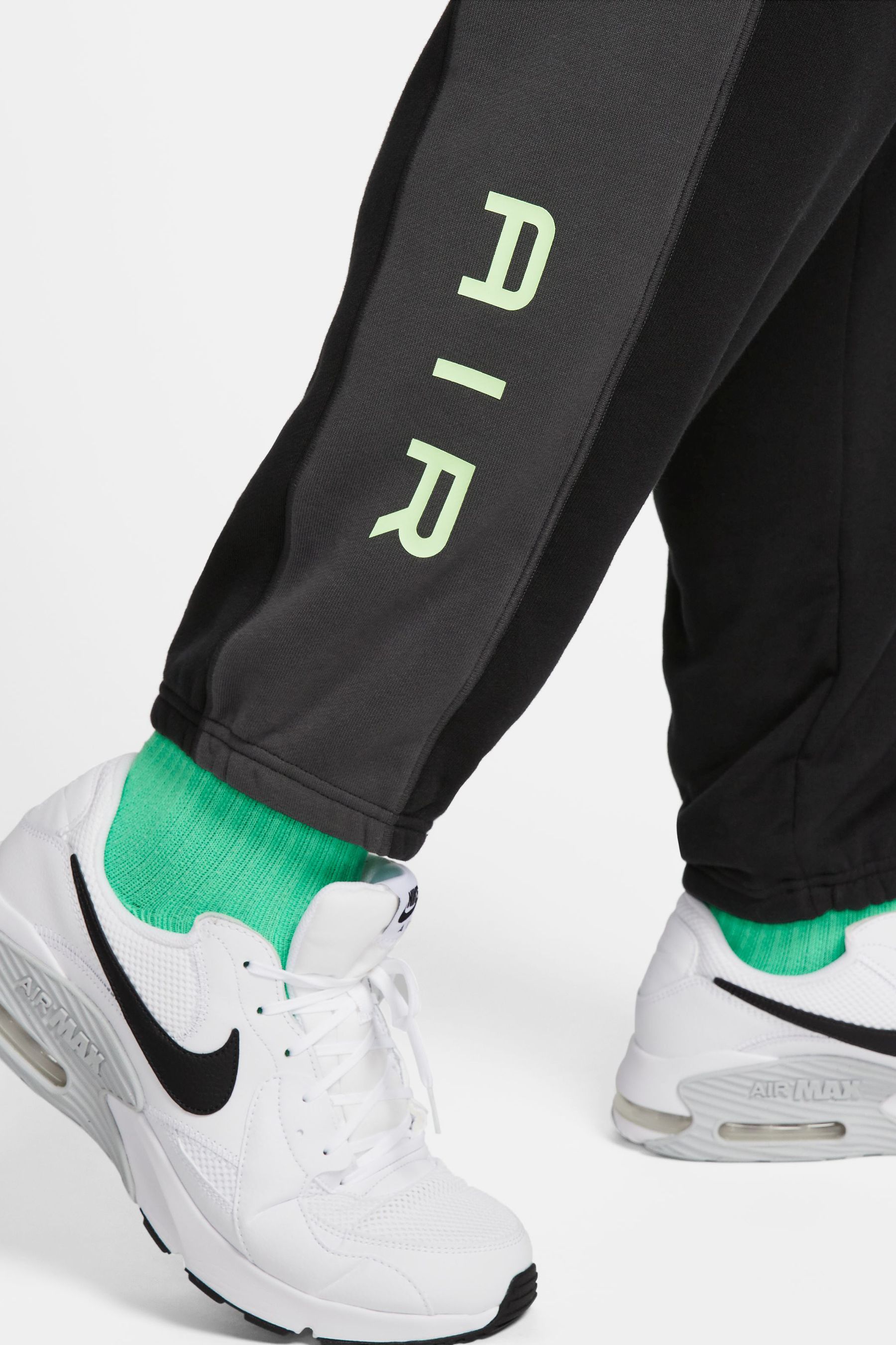 Buy Nike Air Black Grey Colourblock Joggers from Next Germany