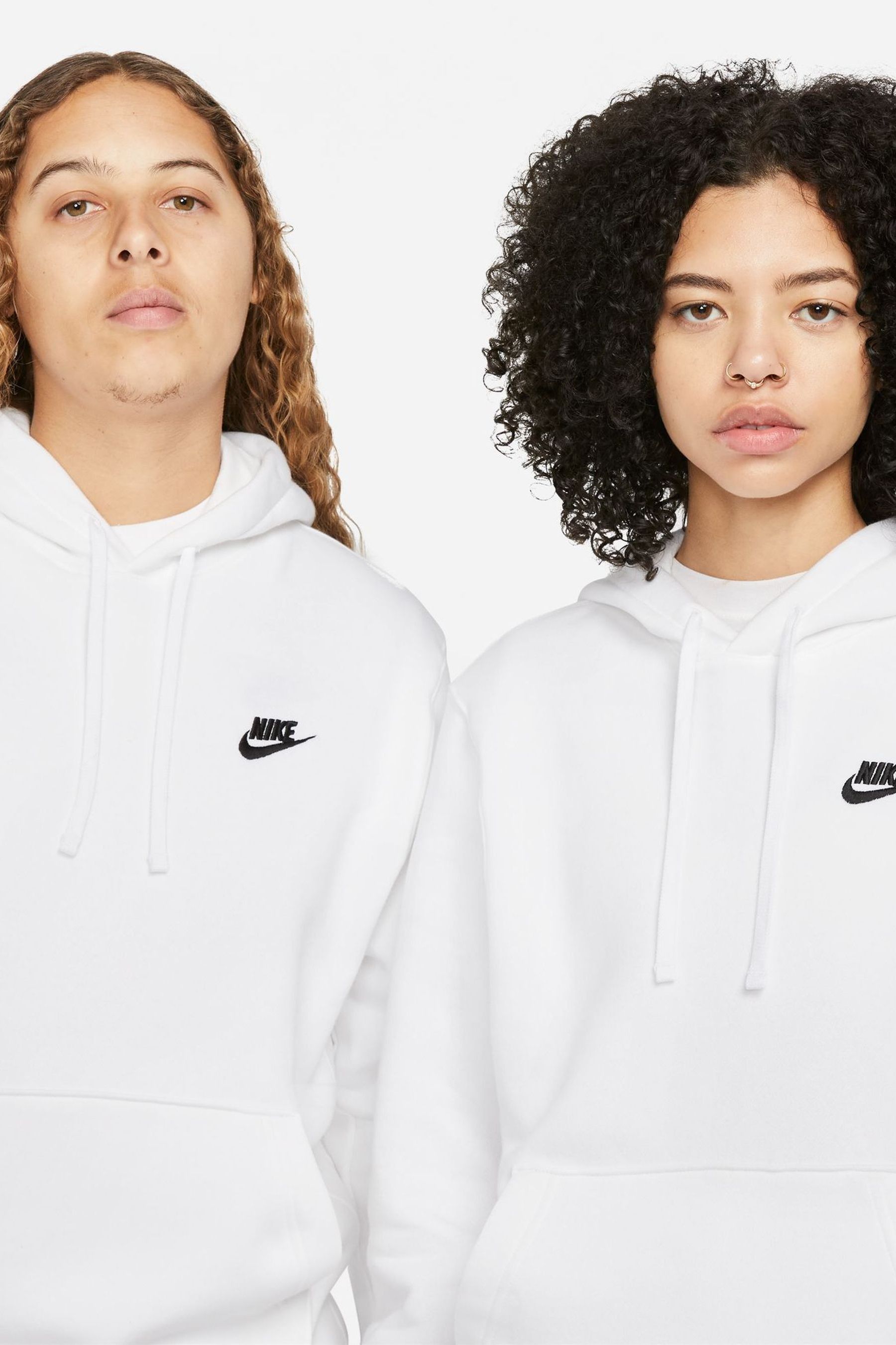 Nike womens hoodie white shop