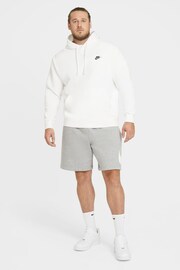 Nike White Club Pullover Hoodie - Image 17 of 20