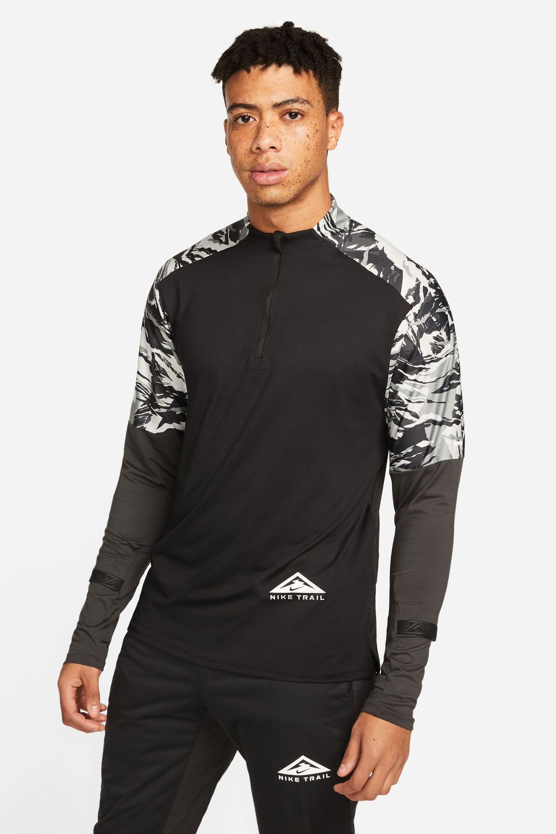 Nike dri-fit element men's long-sleeve running top clearance