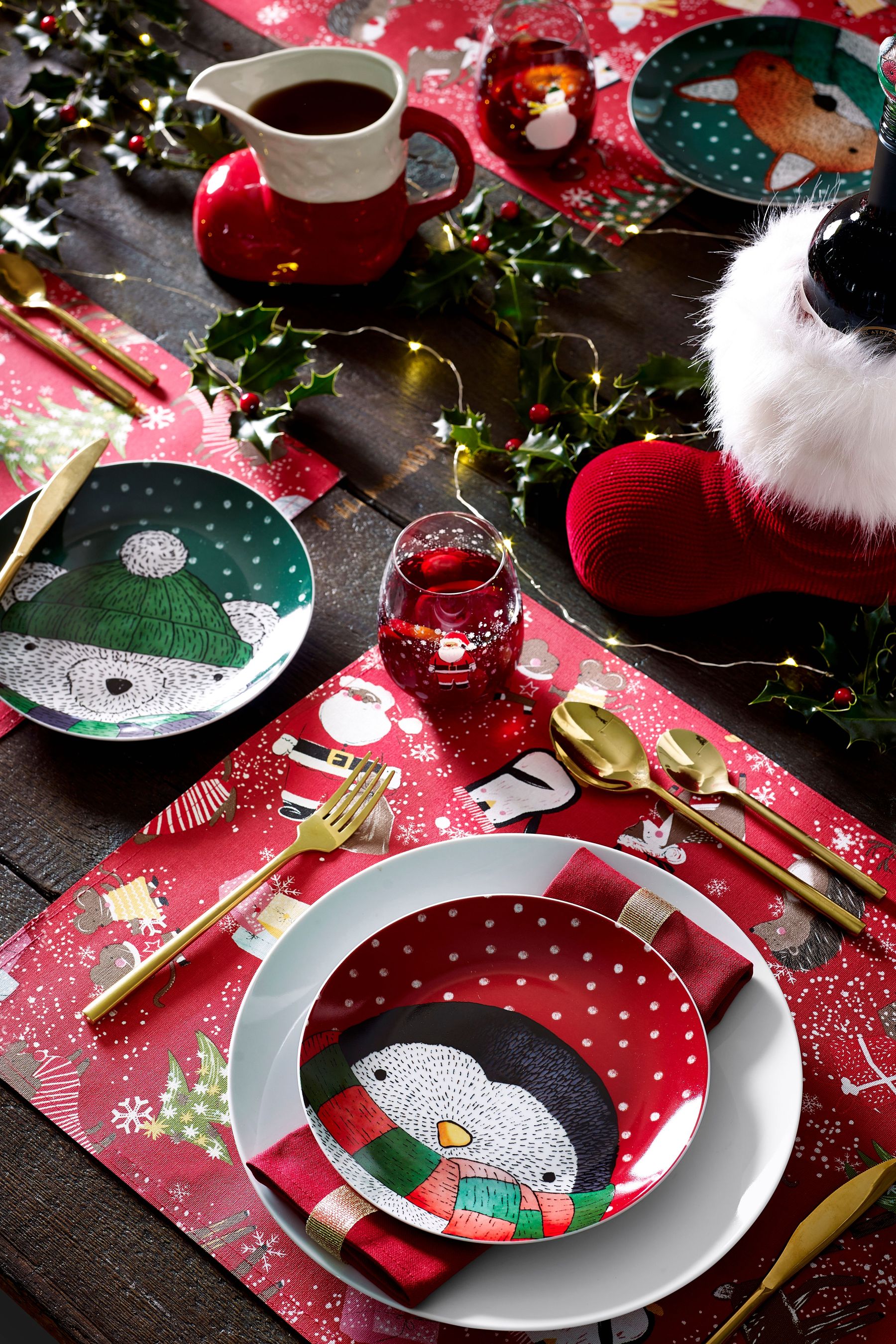 Santa wine holder online
