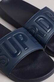 Superdry Blue Code Core Pool Sliders - Image 3 of 4