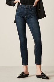 Paige Ultra Skinny Blue Hoxton Ankle Jeans - Image 1 of 5