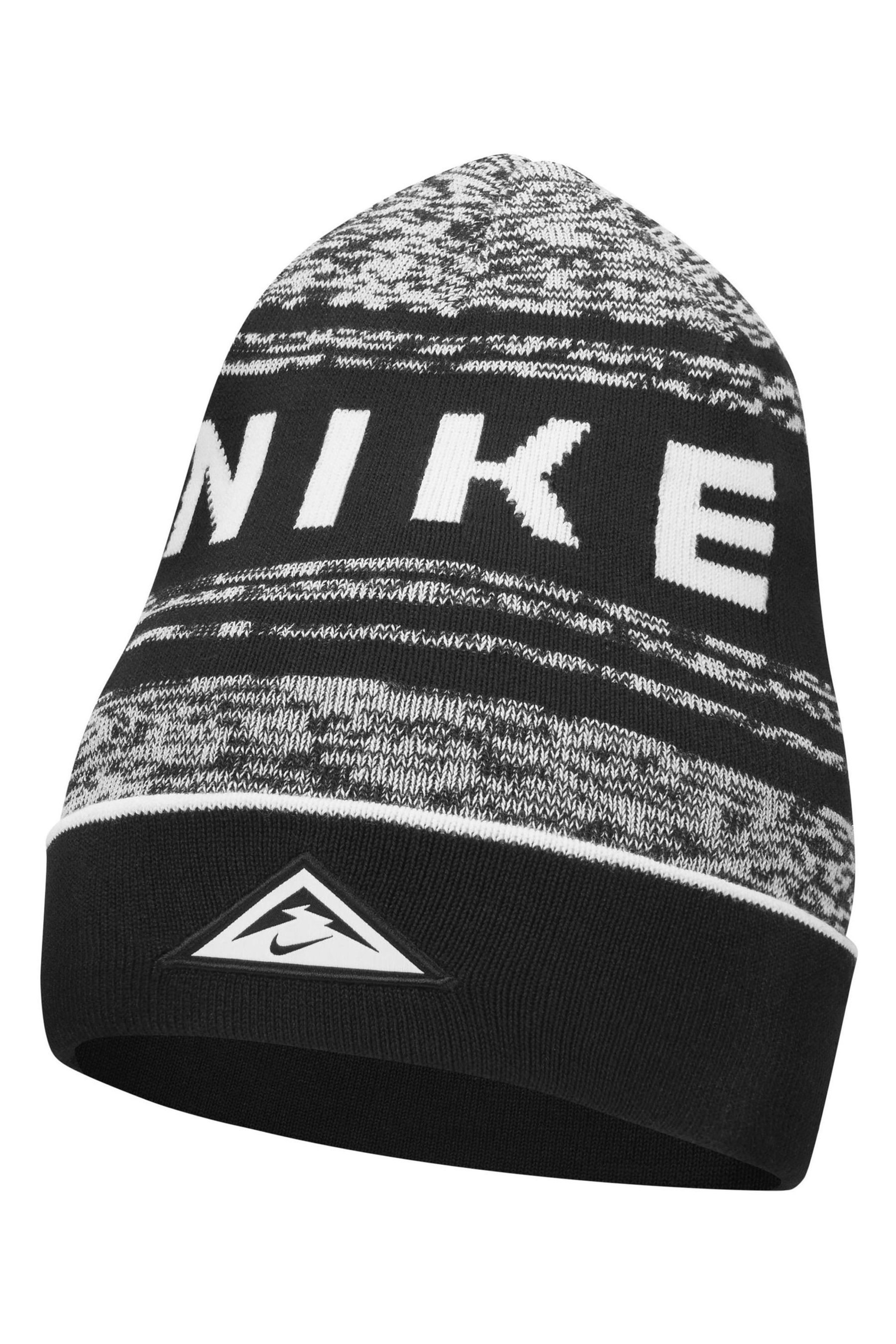 Buy Nike Black Trail Dri FIT Running Beanie from Next Luxembourg
