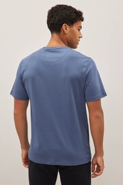 Navy Blue Inject Soft Touch T-Shirt - Image 2 of 7