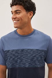 Navy Blue Inject Soft Touch T-Shirt - Image 3 of 7