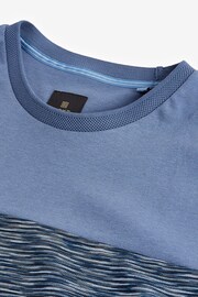 Navy Blue Inject Soft Touch T-Shirt - Image 6 of 7