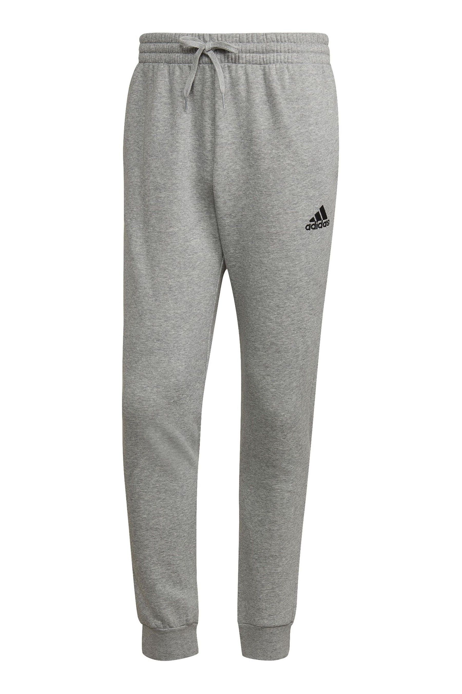 Adidas light grey joggers deals