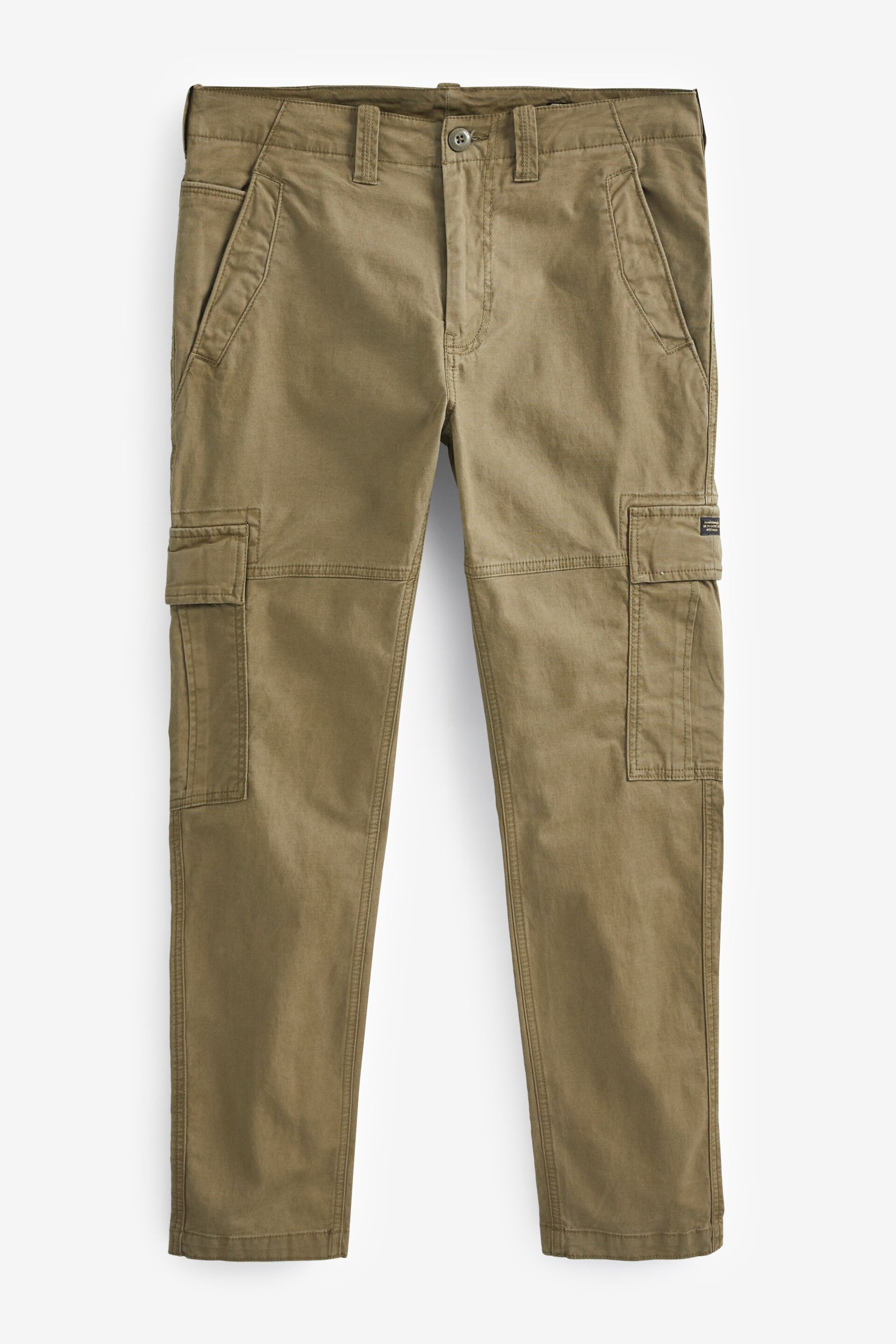 Superdry Khaki Green Core Cargo Utility Cargo Trousers - Image 5 of 6