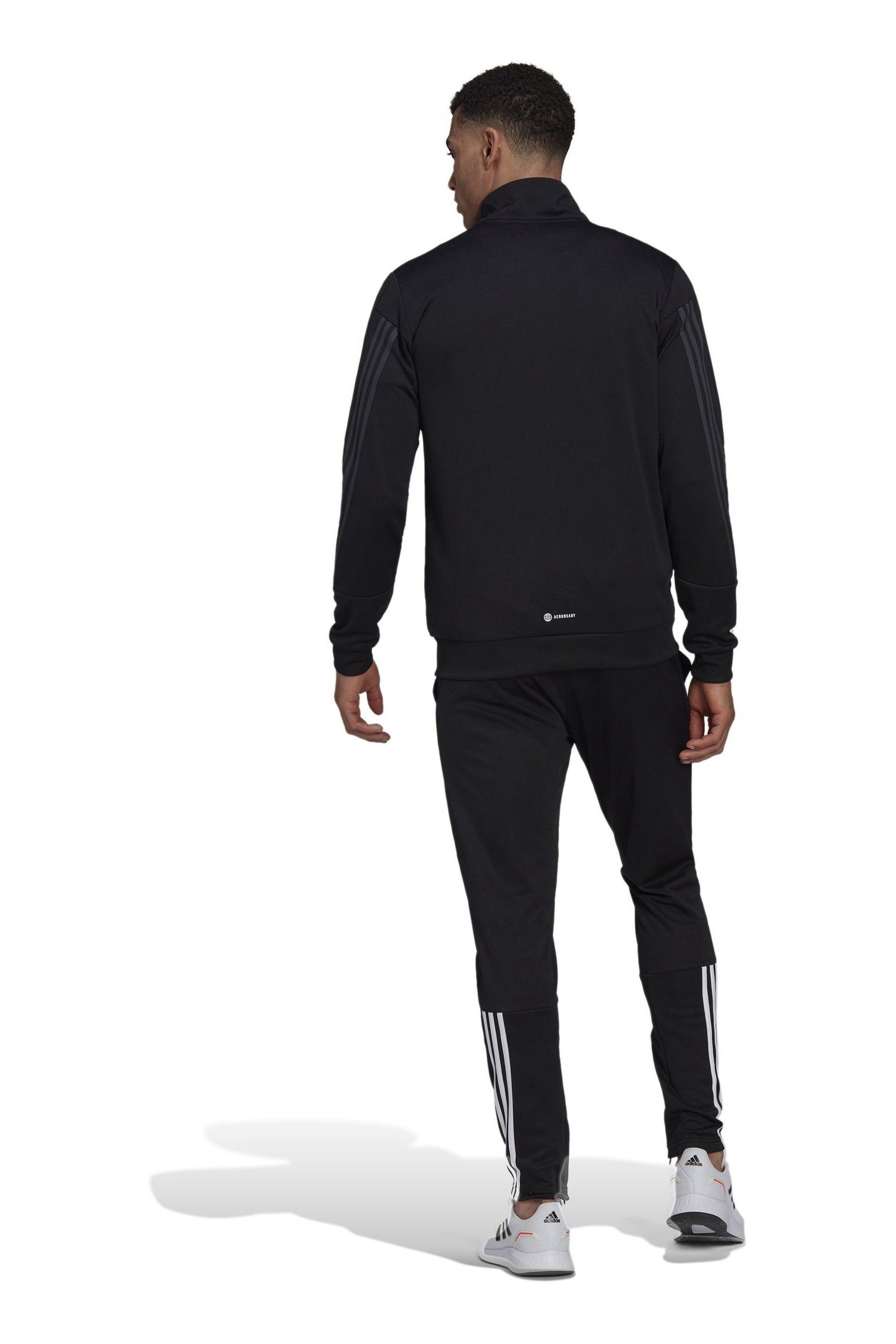 Kaufe Sie Schwarz adidas Sportswear Trainingsanzug in Slim Fit mit ReiBverschluss bei Next Deutschland