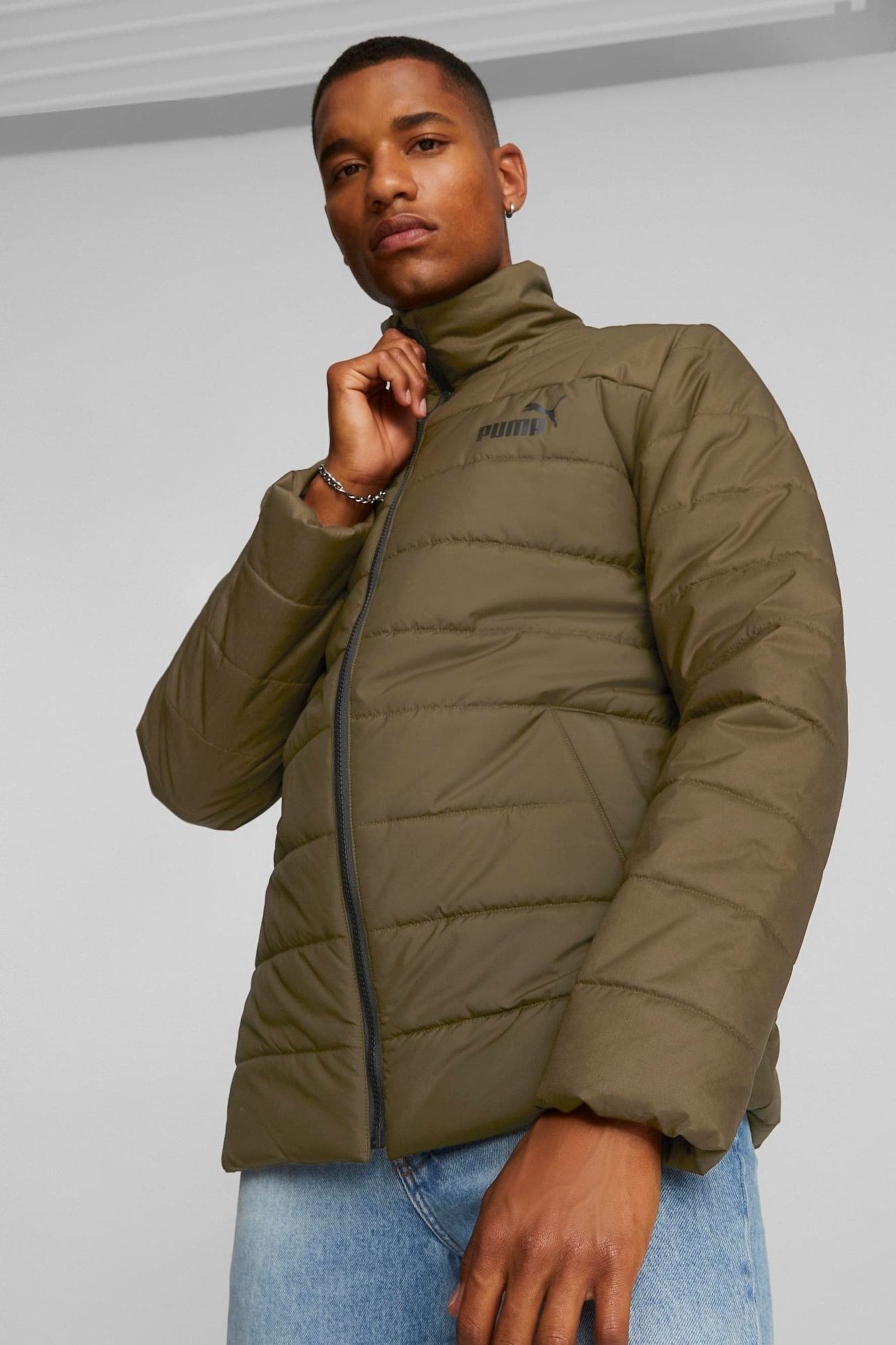 Buy Puma Olive Green Padded Jacket from Next Ireland