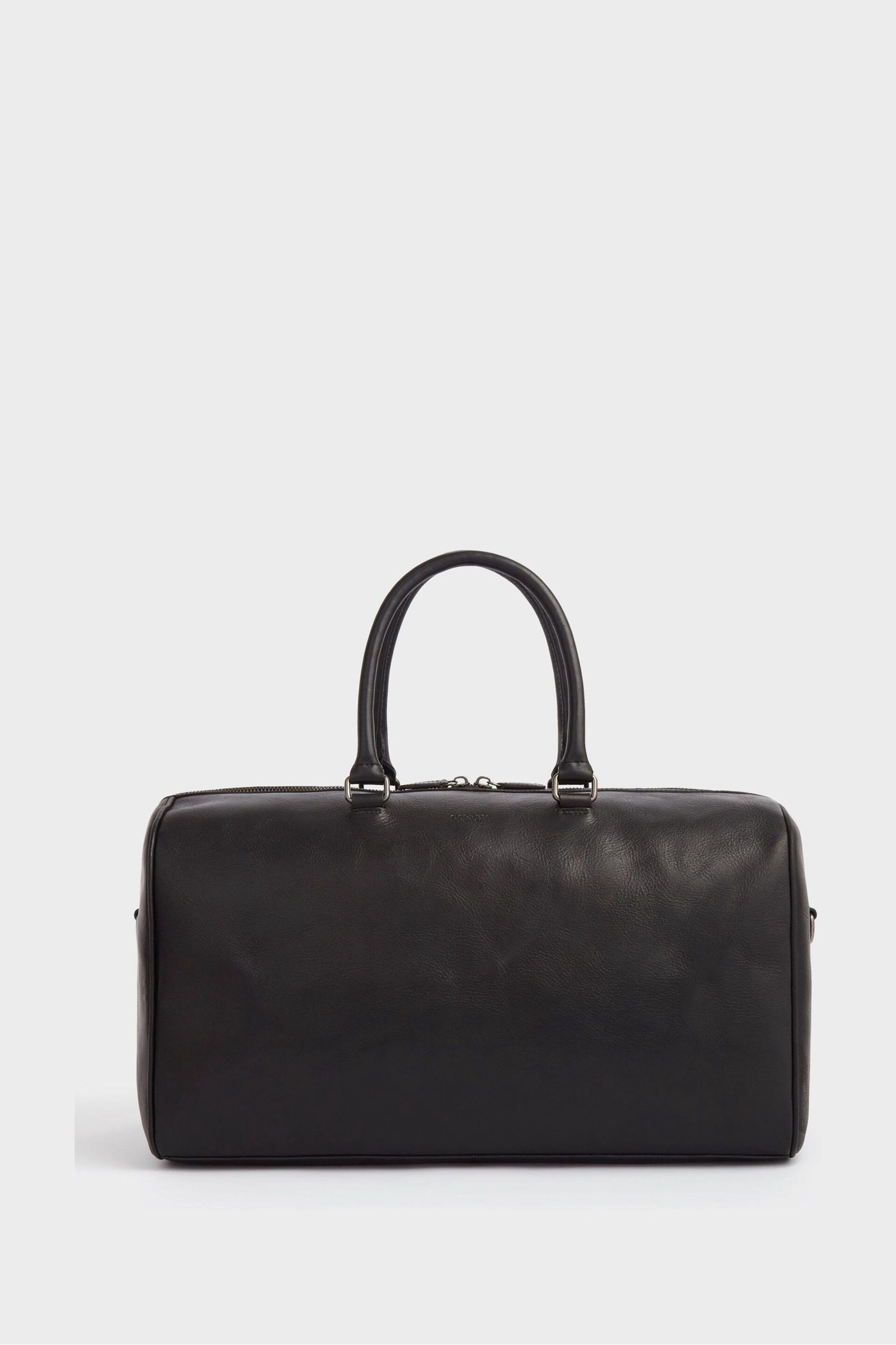 OSPREY LONDON The Carter Leather Weekend Holdall Bag - Image 4 of 5