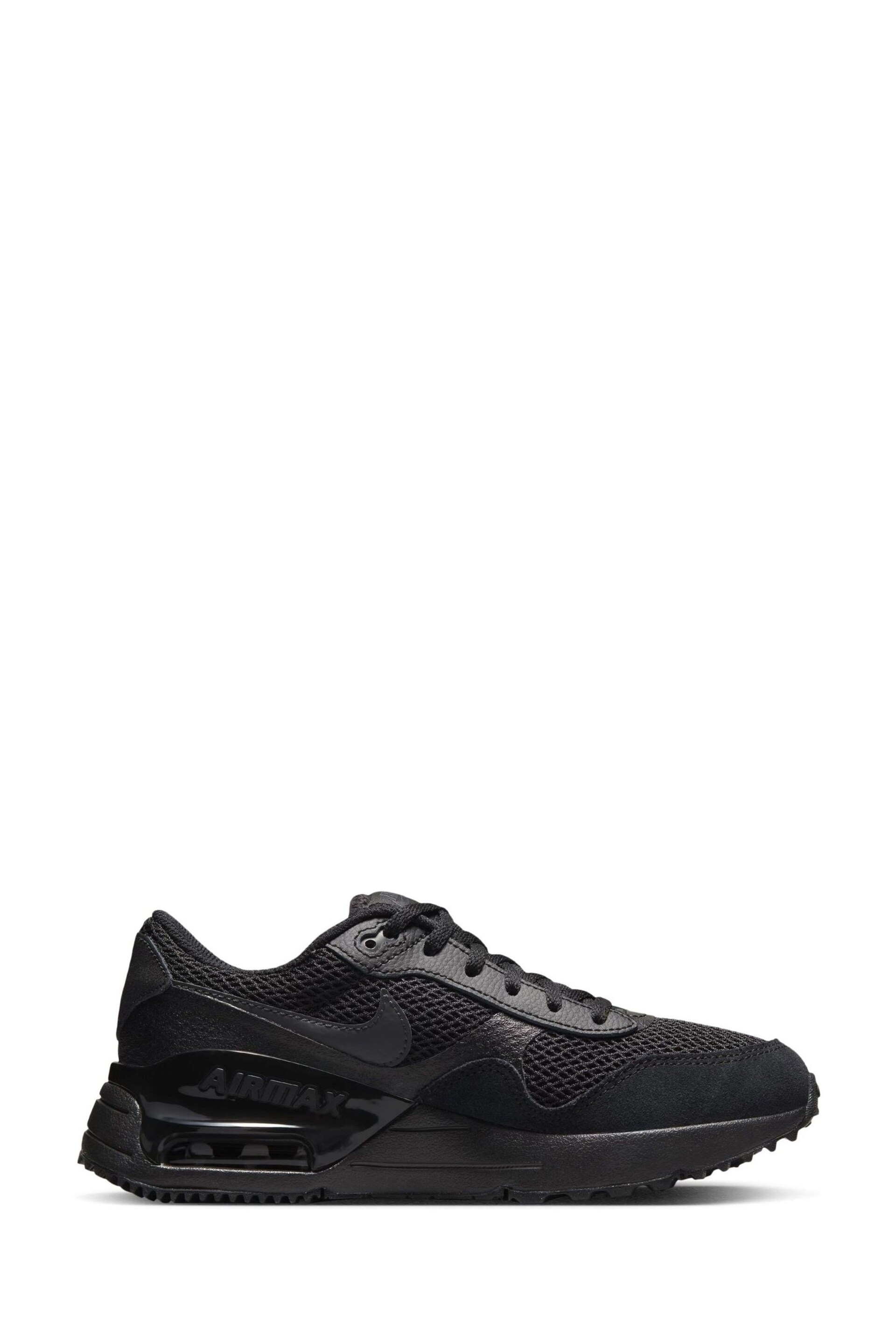 Nike Black Youth Air Max SYSTM Trainers - Image 3 of 4