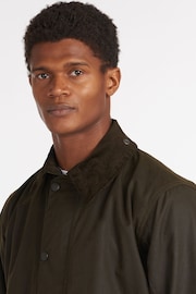 Barbour® Green Classic 100% Cotton Northumbria Wax Jacket - Image 5 of 11