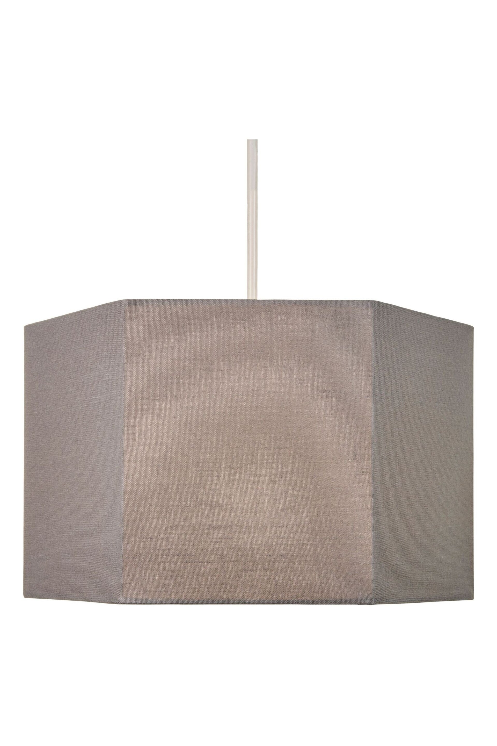 glow Grey Hexagon Easy fit Shade - Image 3 of 5