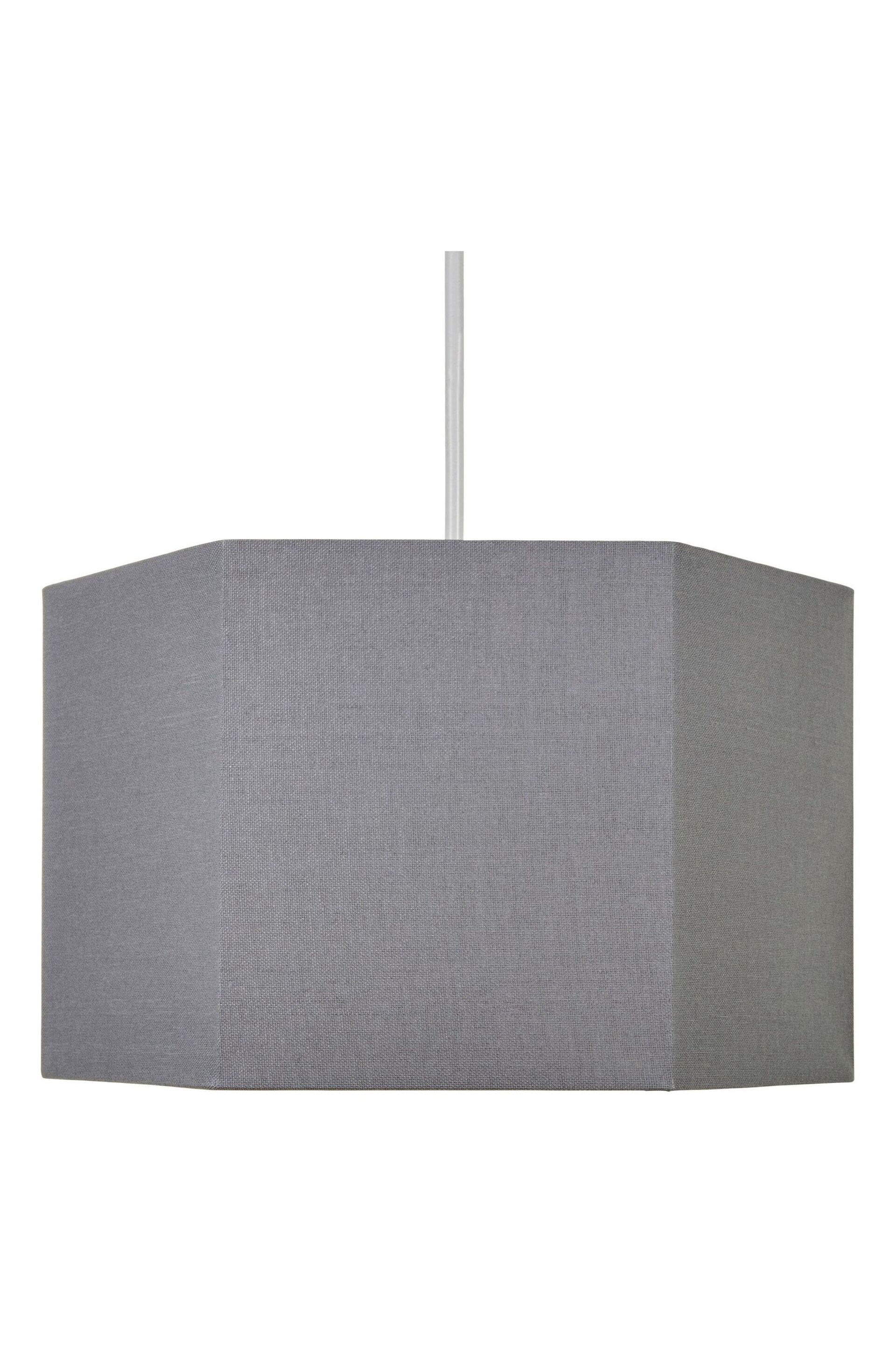 glow Grey Hexagon Easy fit Shade - Image 4 of 5