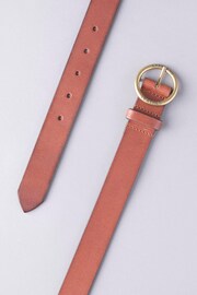 Lakeland Leather Tan Brown Buckle Leather Belt - Image 3 of 3