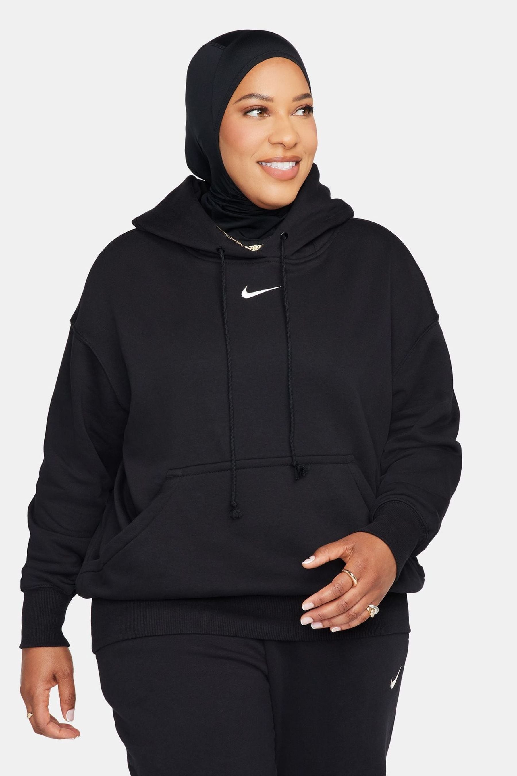 Nike swoosh women's hoodie best sale