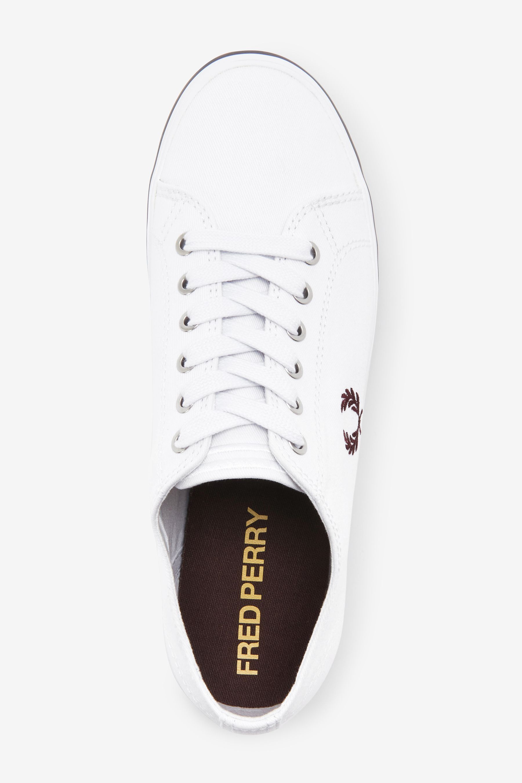 Fred perry canvas trainers best sale