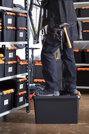 Orthex Black 50L Heavy-Duty Pro Storage Box - Image 3 of 4