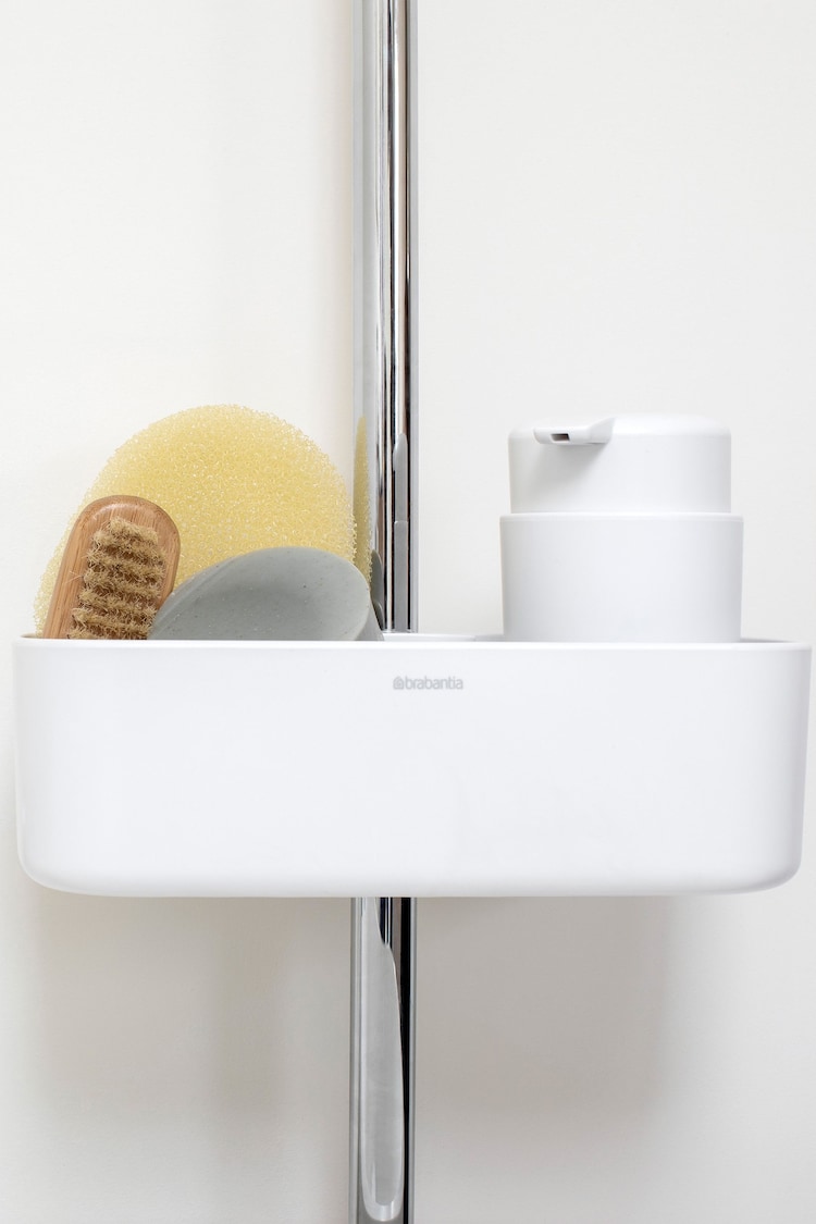 Brabantia White ReNew Shower Caddy - Image 1 of 4