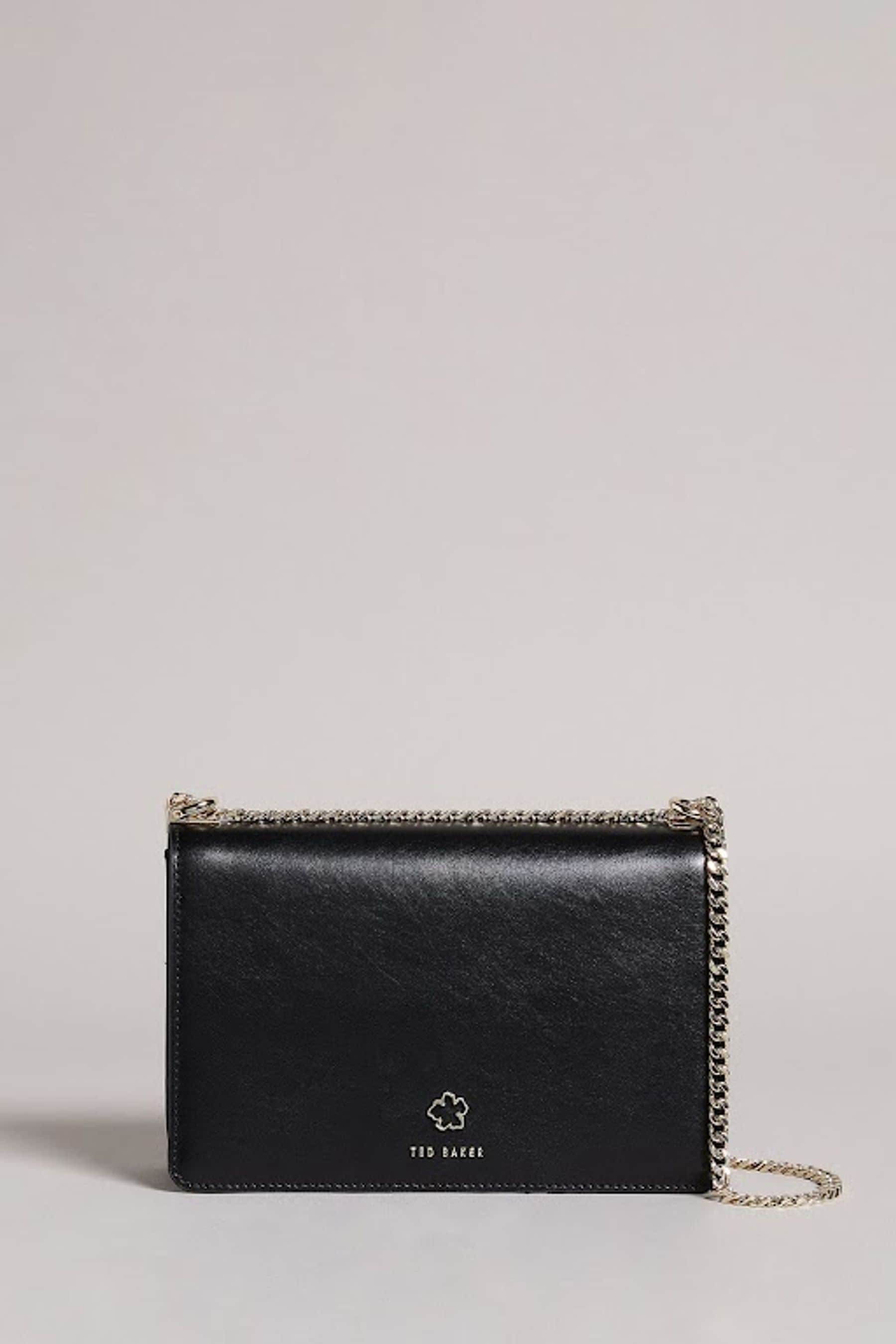 Buy Ted Baker Black Jorjey Flower Eyelet Cross Body Bag from Next Luxembourg