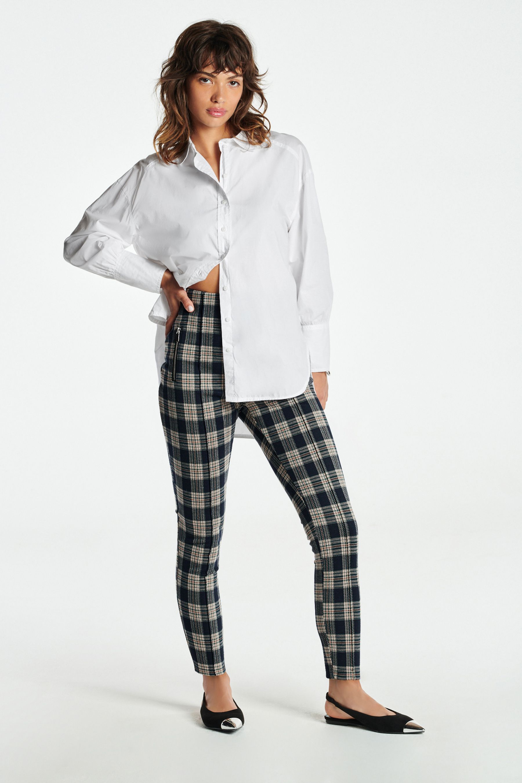 Next ladies navy leggings online