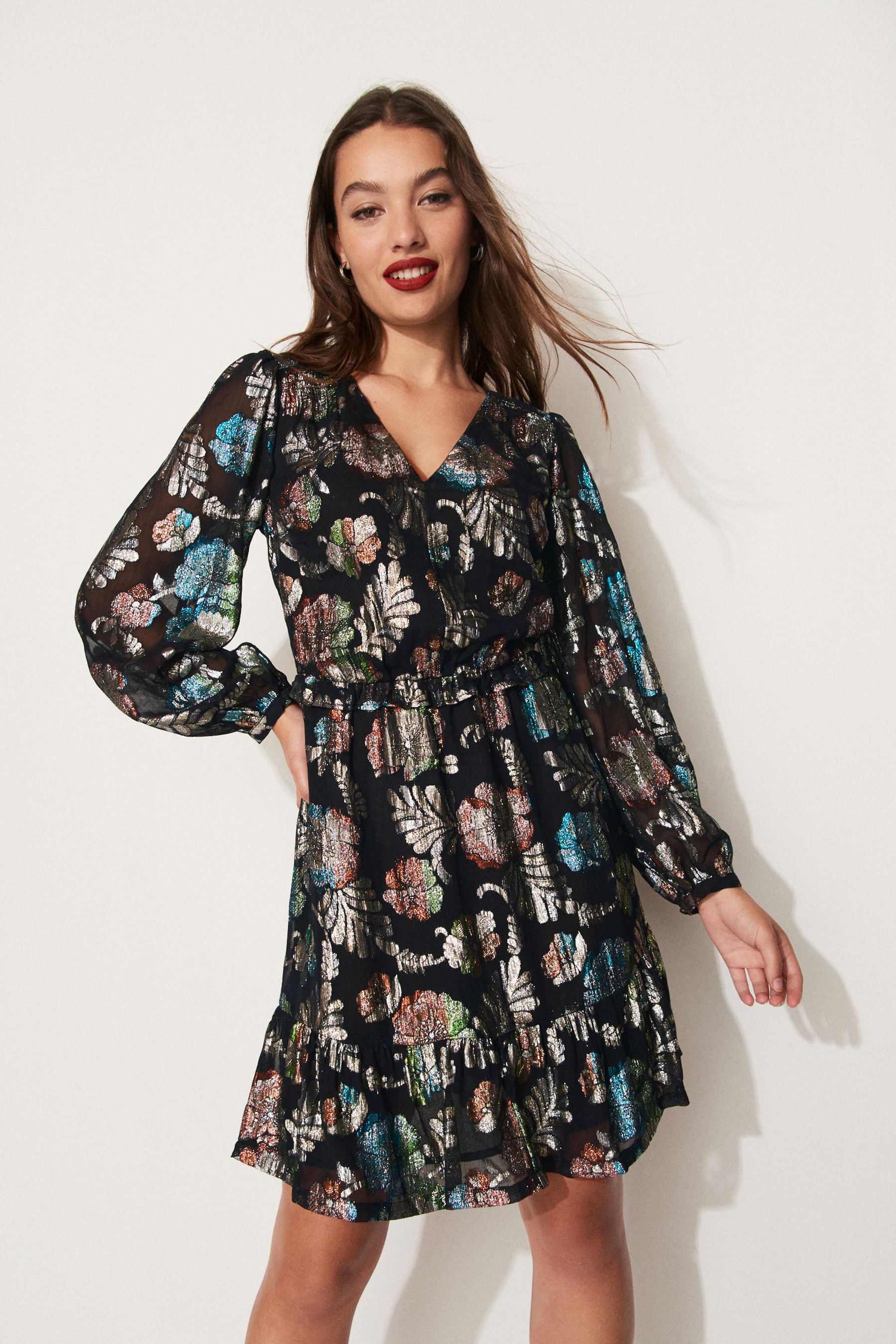Buy Teal Blue Tea Dress from Next Luxembourg