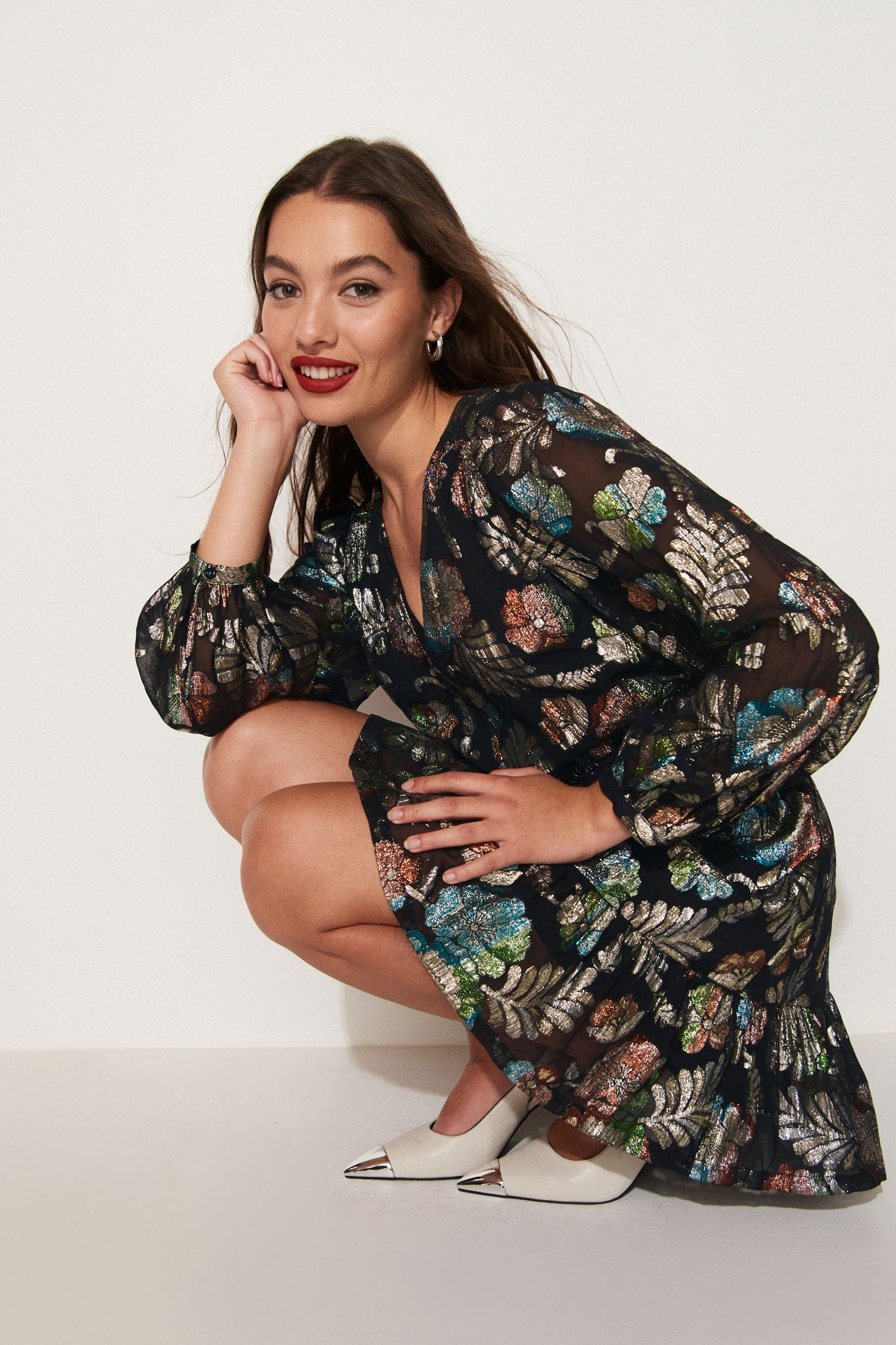 Buy Teal Blue Tea Dress from Next Luxembourg