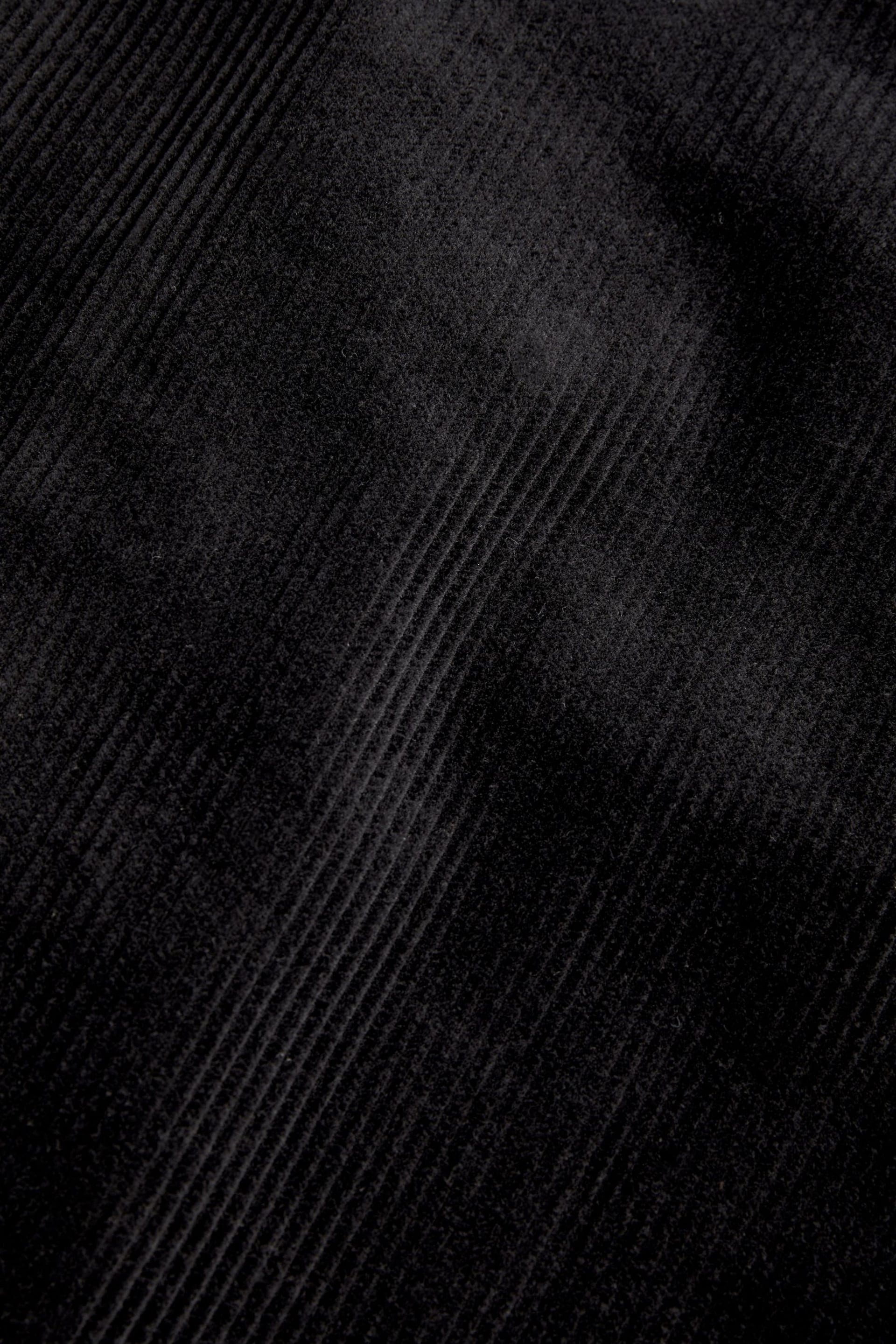 Black Corduroy Mini Skirt - Image 6 of 6