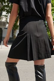 Black Mini Pleated Kilt Skirt - Image 3 of 6