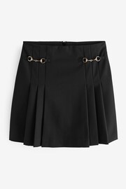 Black Mini Pleated Kilt Skirt - Image 5 of 6