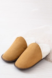 Celtic & Co. Natural Sheepskin Scuffs - Image 5 of 5