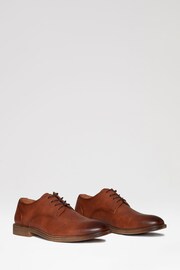 Threadbare Brown Smart Derby Shoes - Image 2 of 4