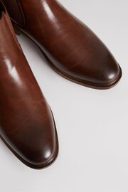 Threadbare Brown Classic Chelsea Boots - Image 3 of 4
