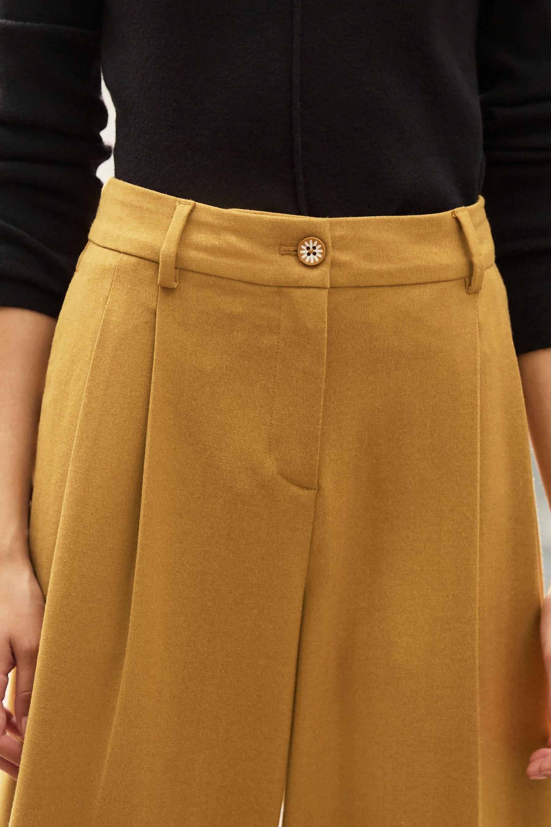 Next yellow trousers shop