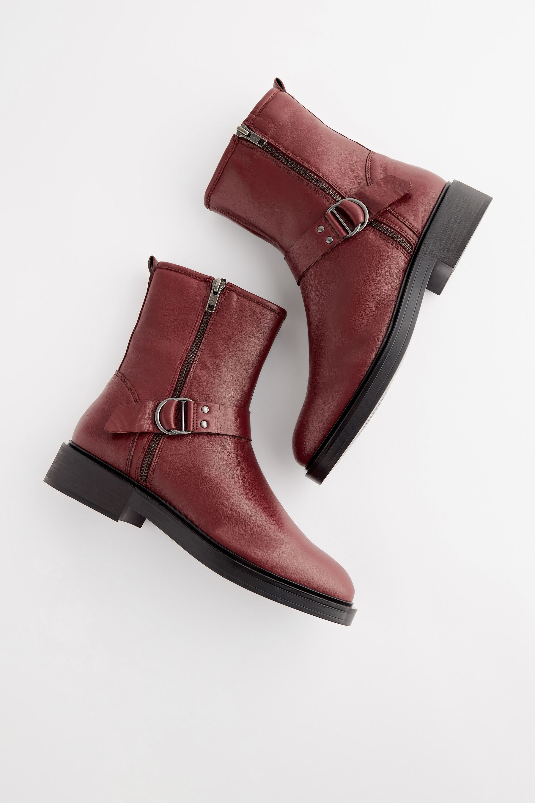 Next burgundy ankle boots new arrivals