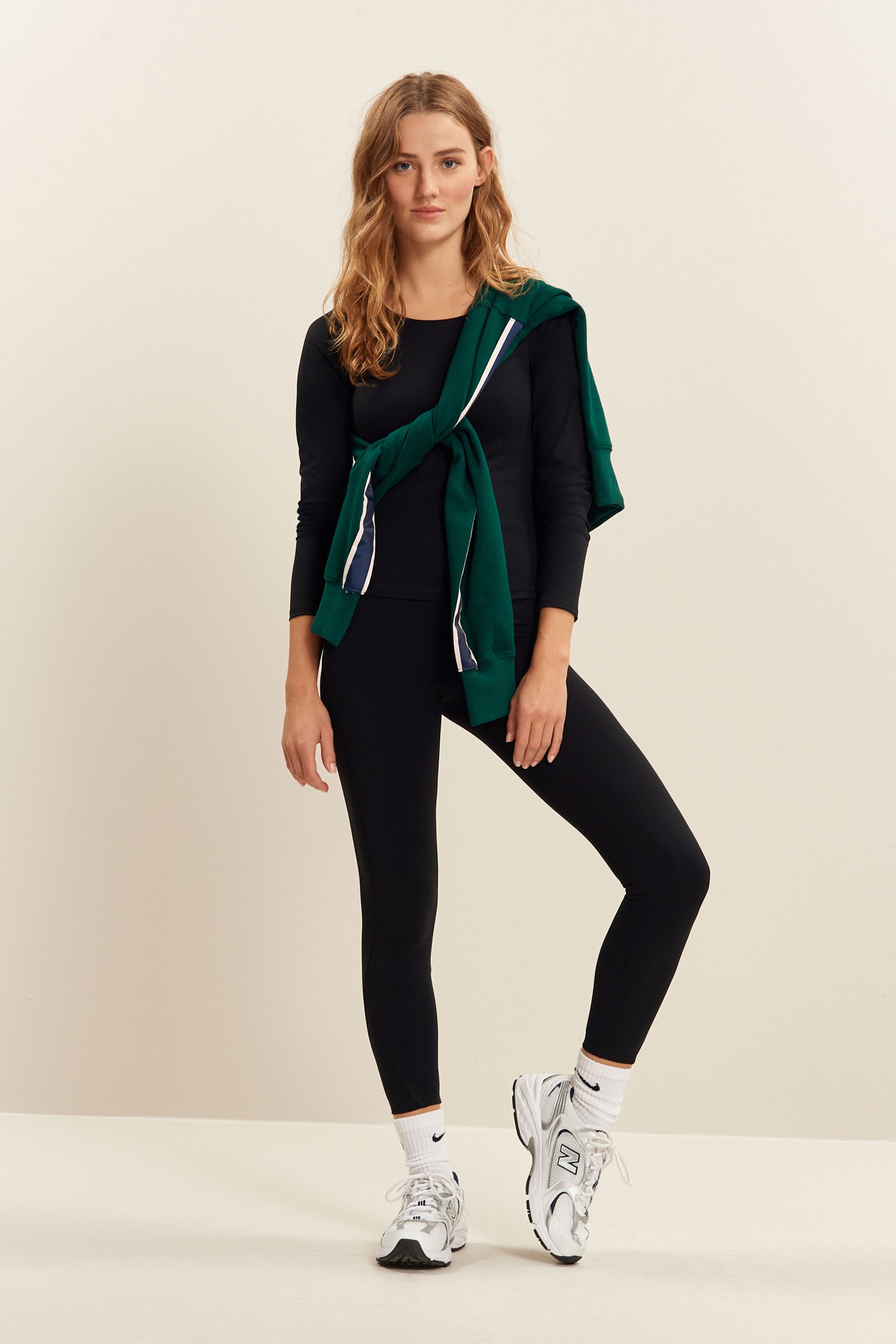 Buy Black Supersoft Everyday Sports Leggings from Next Luxembourg