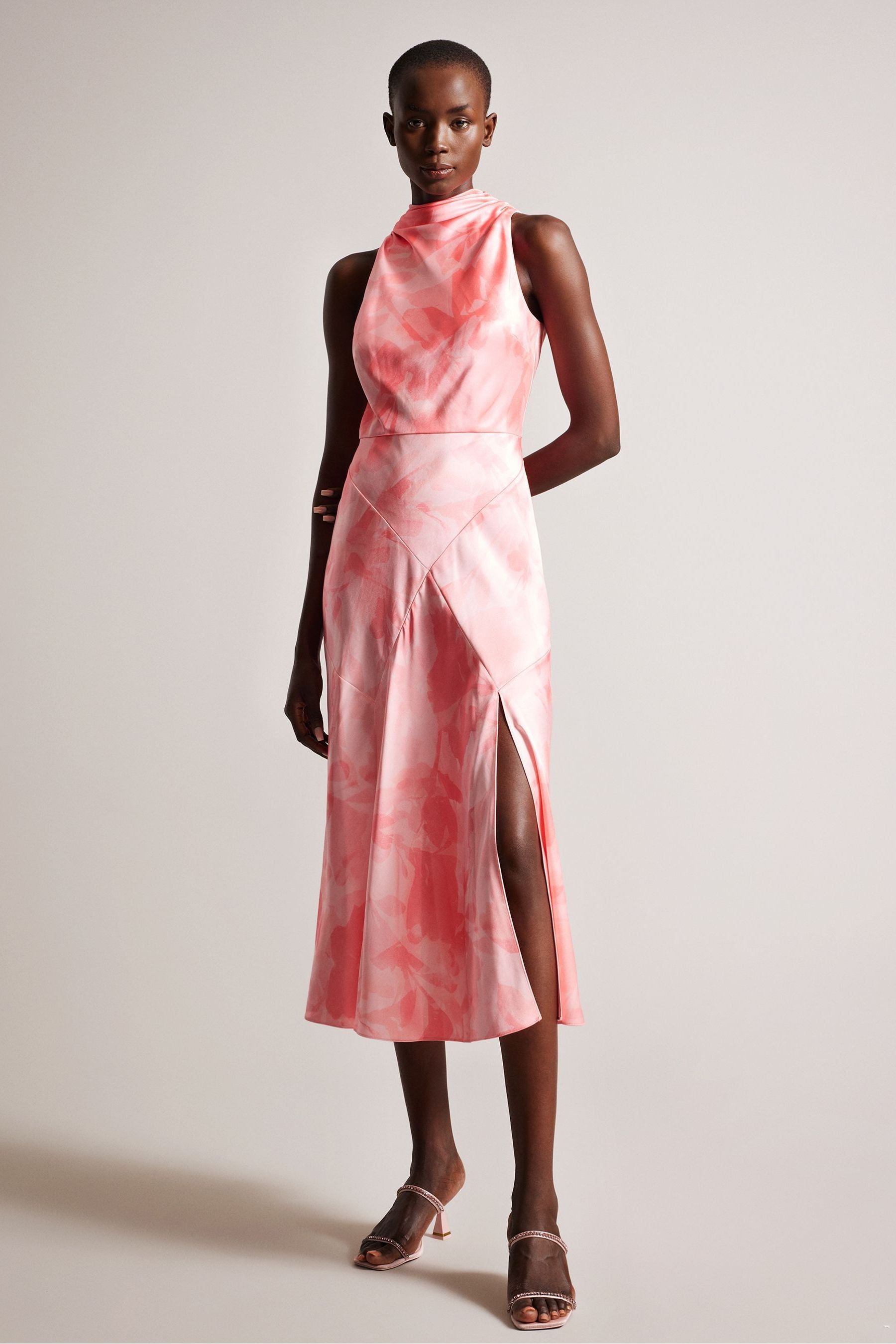 Bias cut midi dress shop