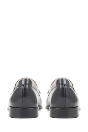 Pavers Black Leather Snaffle Loafers - Image 3 of 5