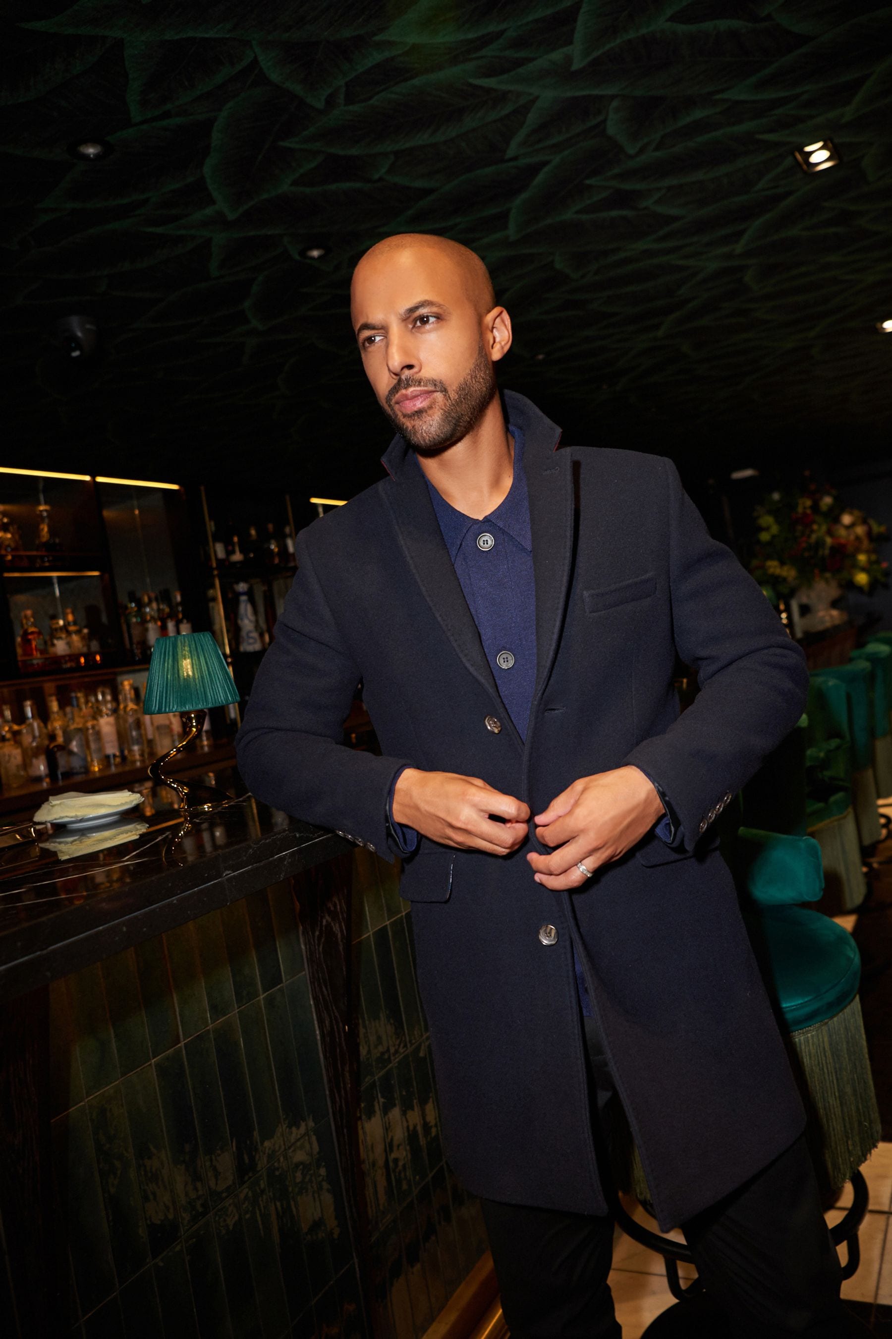 Navy epsom coat new arrivals