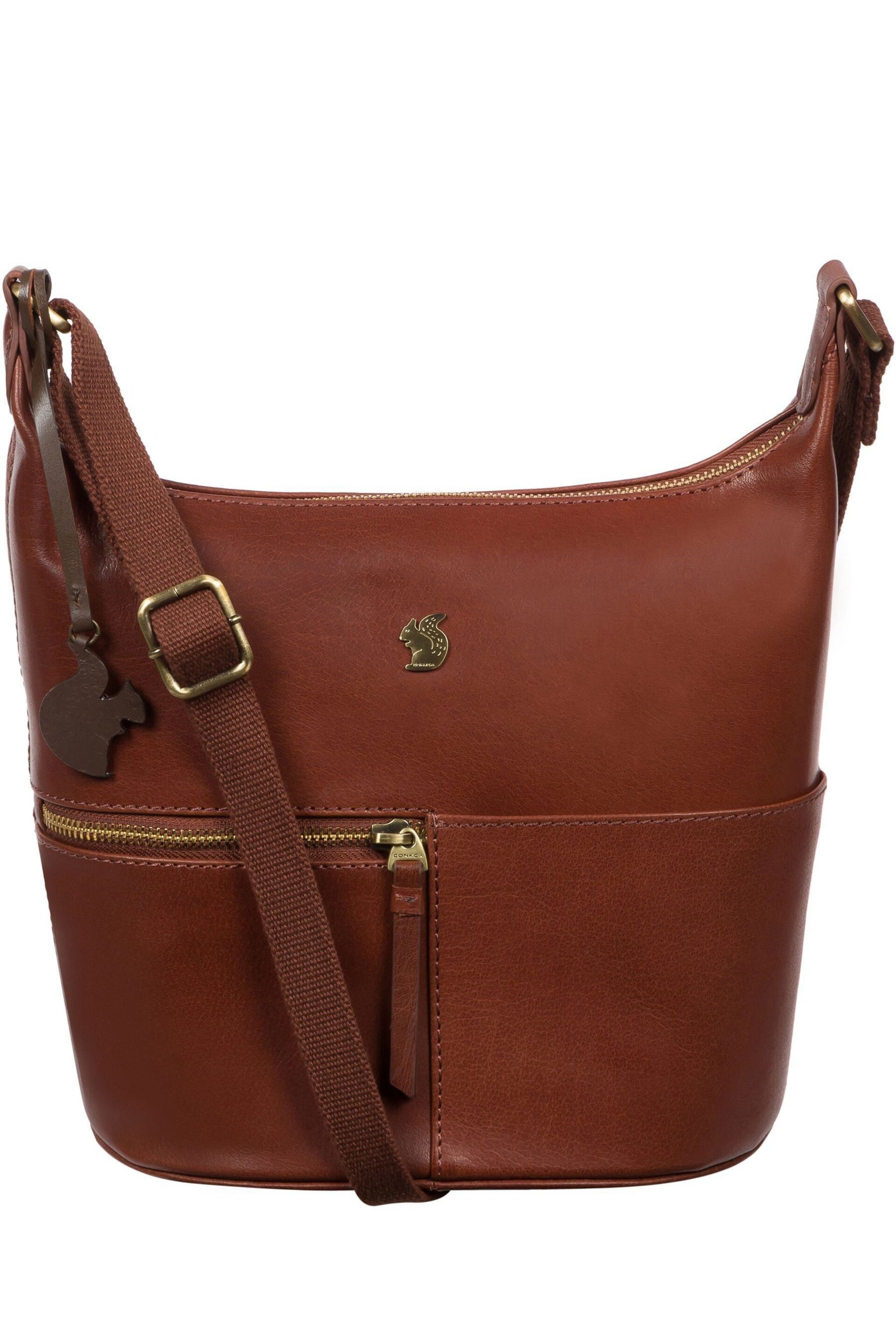 Conkca Little Kristin Leather Shoulder Bag - Image 2 of 6