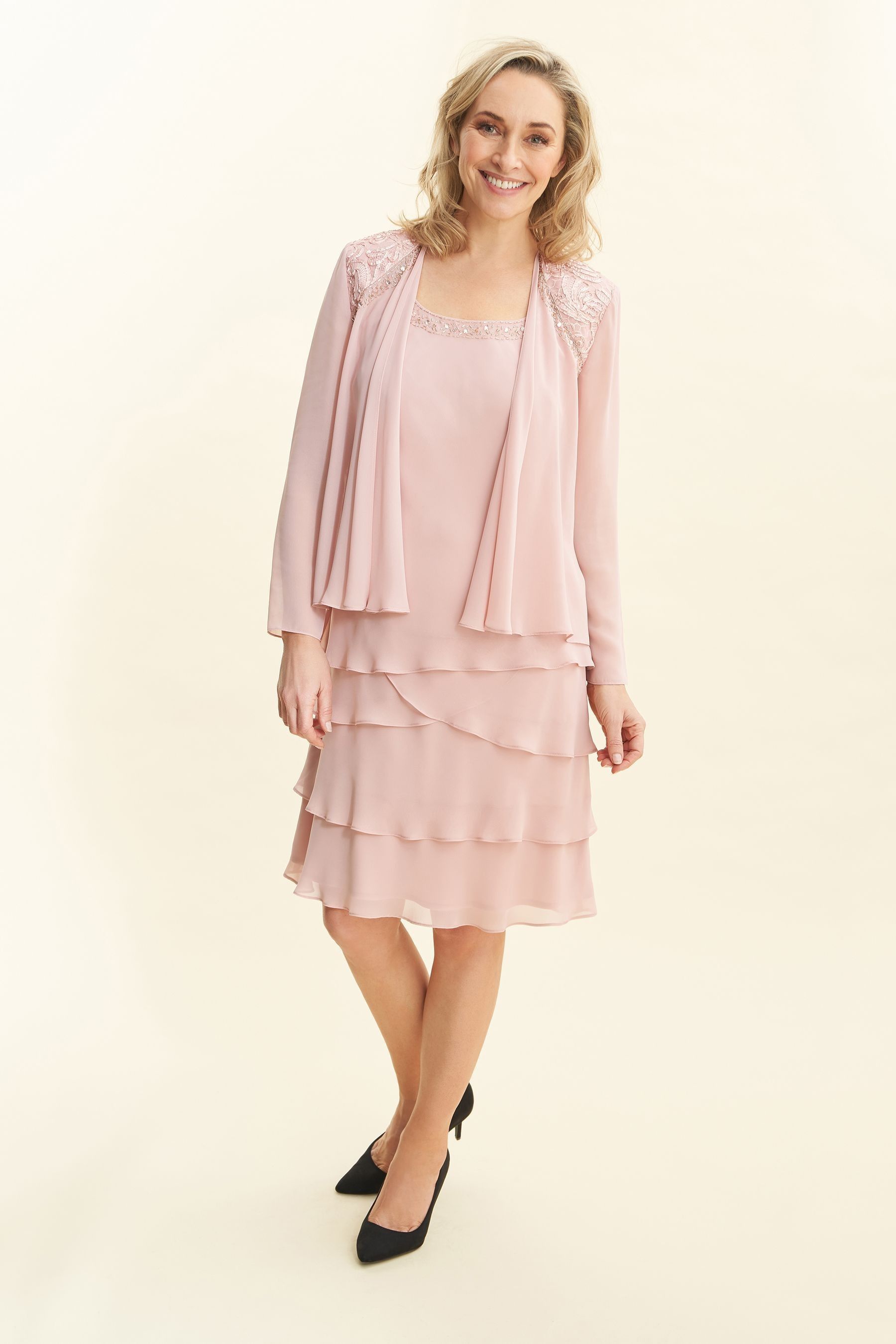 Lace skirt jacket dress store